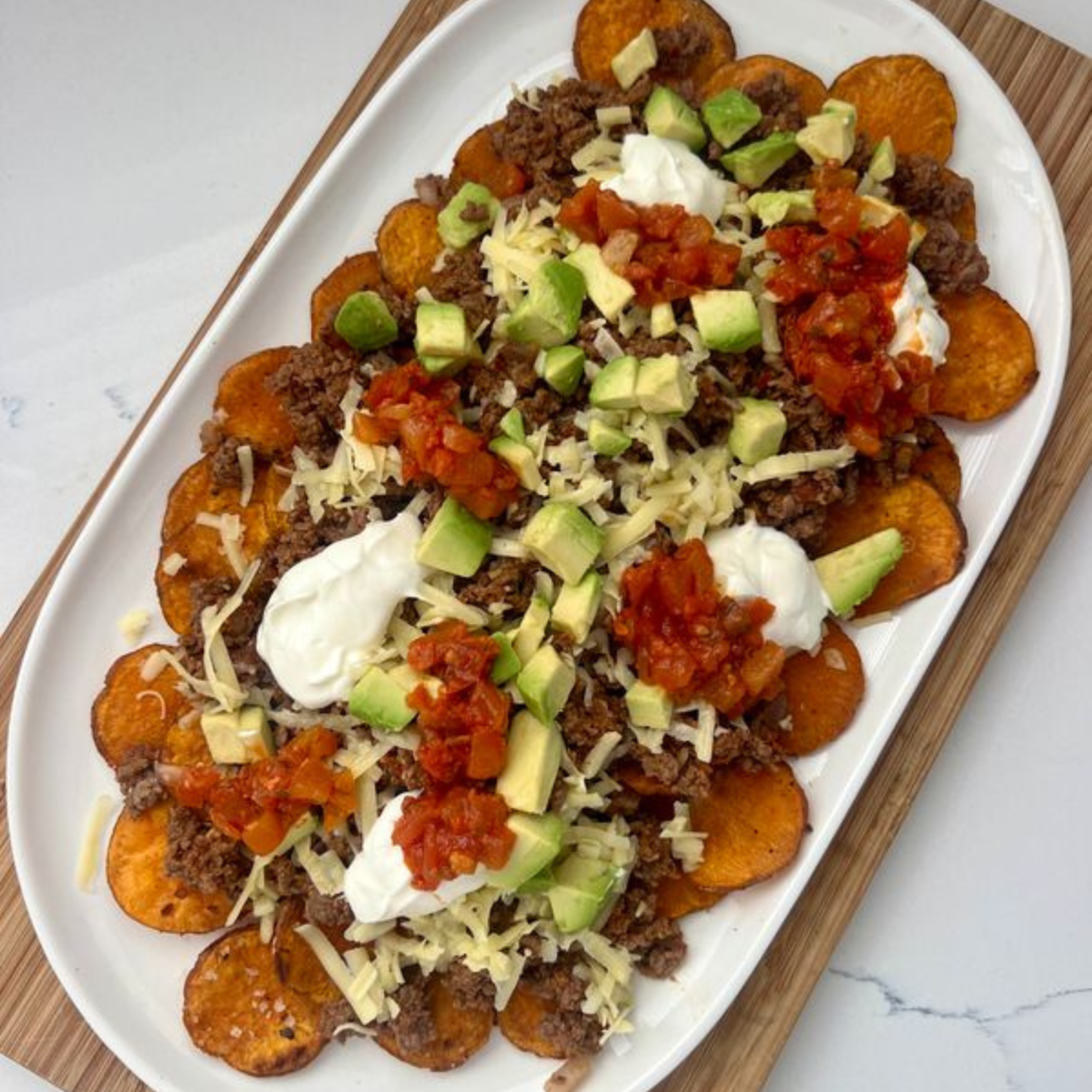 Healthy Sweet Potato Nachos